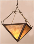 Copper pendant lighting fixture PPPF