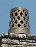 custom copper chimney cap