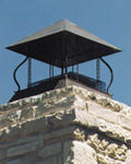 custom copper chimney cap