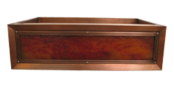 illuminated art glass copper farmhouse sink apron illuminated art glass copper farmhouse sink apron
