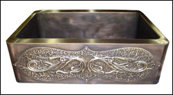 Repoussé Sink