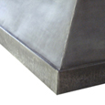 hammered nickel silver range hood border