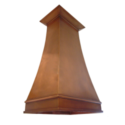 Custom Copper Range Hood 6, Style A