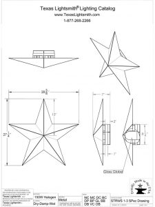 STRWS-1-3 Spec Drawing
