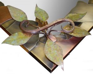 Custom Dragonfly Mirror detail