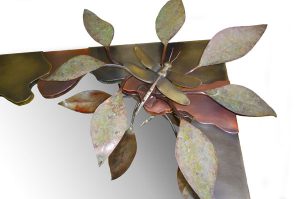 Custom Dragonfly Mirror detail