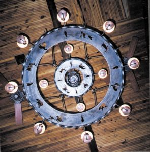 Chandelier #2 - bottom view