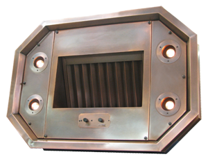 Copper Island Mount insert chamfered corners