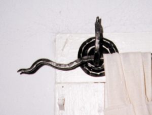 Custom Iron Curtain Rod