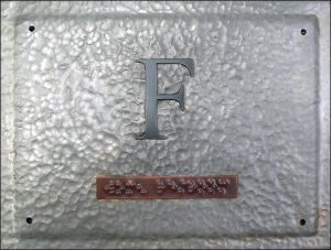 Custom Bathroom Sign - Female