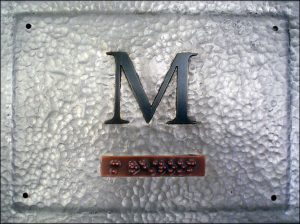 Custom Bathroom Sign - Male