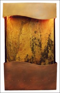 Contemporary Copper Water Fountain