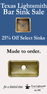 Sale - 25% off Select Bar/Prep/Utility Sinks
