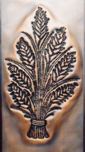Wheat panel - close-up