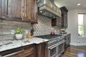 Custom Range Hood 43-15 onsite photograph