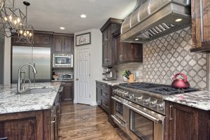 Custom Range Hood 43-15 onsite photograph