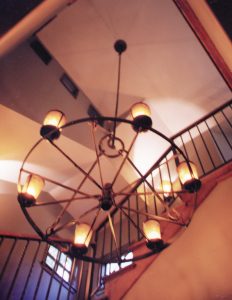 Wagon Wheel Chandelier