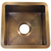 T15 Medium Brass Bar Sink with 3.5" drain
