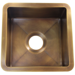 T15 Medium Brass Bar Sink with 3.5