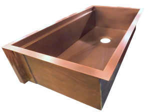 Custom San Marcos Apron Sink with towel bar