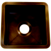 T15 Dark Brass Bar Sink with 3.5" drain