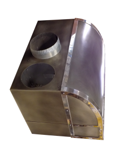 range hood with built-in makeup air register