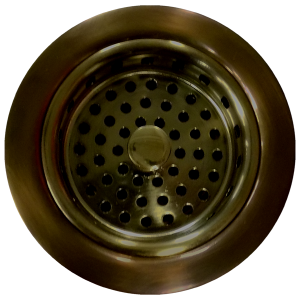 Strainer Basket Fitting Dark Brass