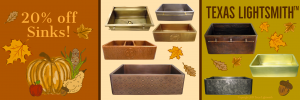 20% off All Sinks