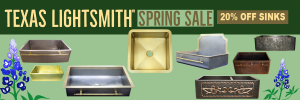 Spring Sale 20% off All Sinks