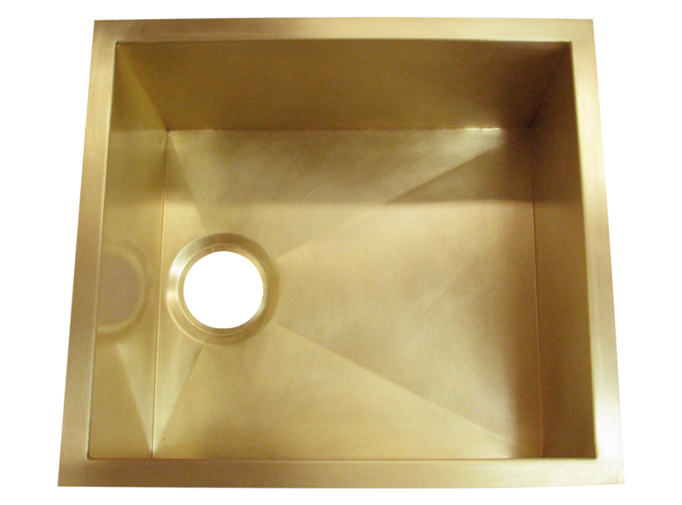 Custom Corner Apron Sink Texas Lightsmith