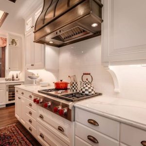 Deep River Partners Gilded Age Kitchen, Range Hood Insert 68-2