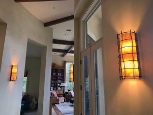 JCWS Wrought Iron Wall Sconces