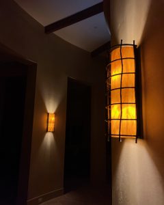 Wrought Iron Wall Sconce