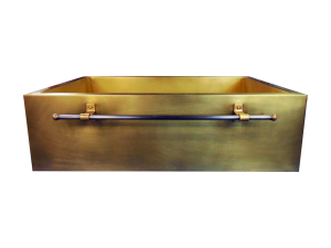 T33 Custom Farmhouse Apron Sink with Towel Bar