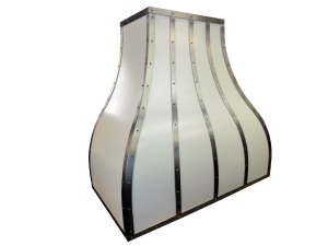Range Hood # 43-18 in powder coat white