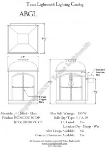 ABGL Spec Drawing