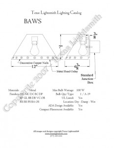 BAWS Spec Drawing