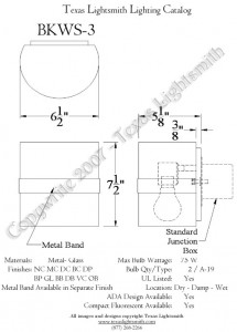 BKWS-3 Spec Drawing