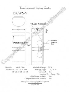 BKWS-9 Spec Drawing
