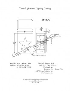 BSWS Spec Drawing
