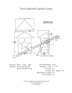 BSWSR Spec Drawing