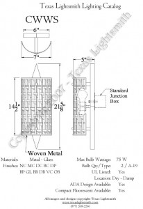 CWWS Spec Drawing