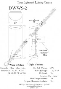 DWWS-2 Spec Drawing
