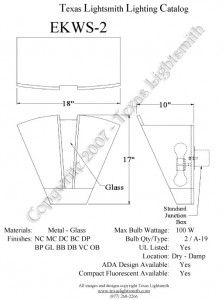 EKWS-2 Spec Drawing