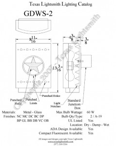 GDWS-2 Spec Drawing