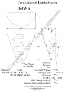 IMWS Spec Drawing