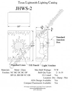 JHWS-2 Spec Drawing