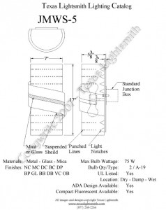 JMWS-5 Spec Drawing