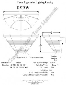 RSBW Spec Drawing