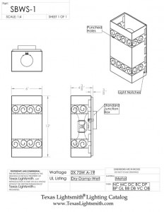 SBWS Spec Drawing